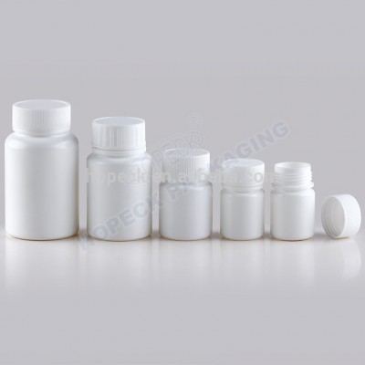 Pharmaceutical plastic pills bottle with screw cap,15 ml, 25ml, 60ml, 100ml