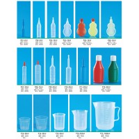 plastic Measuring cup and small plastic bottle, HPK-PHAP170-00018W